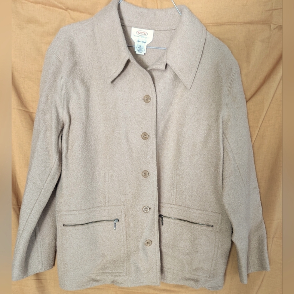 Women's Alpaca and Wool Blend Vintage Jacket